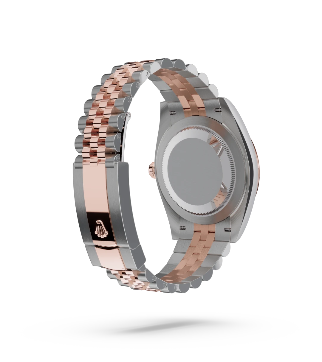 Oyster, 41 mm, acciaio Oystersteel e oro Everose