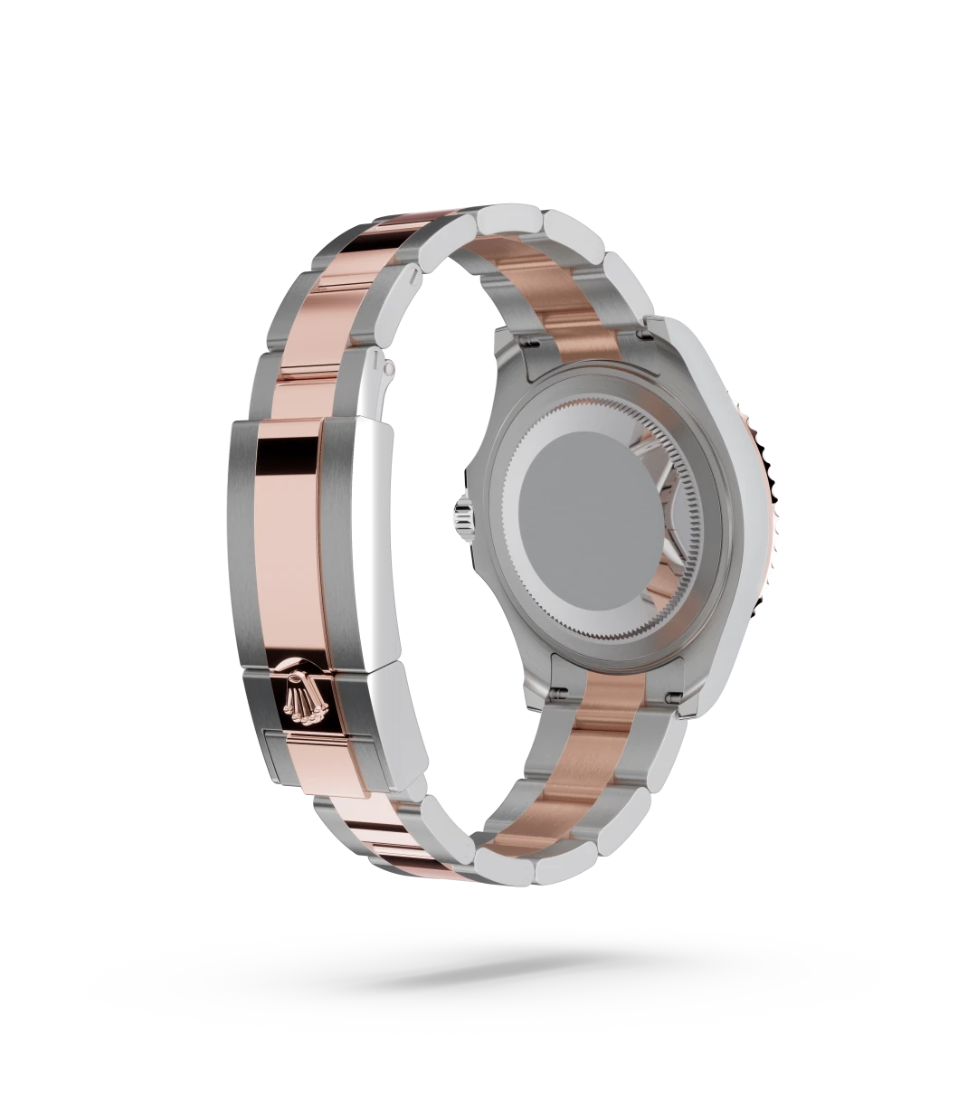 Oyster, 37 mm, acciaio Oystersteel e oro Everose